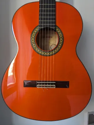 Guitarra Flamenca Alhambra 4F Naranja