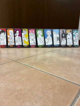 One Piece Quadro Stampa Legno