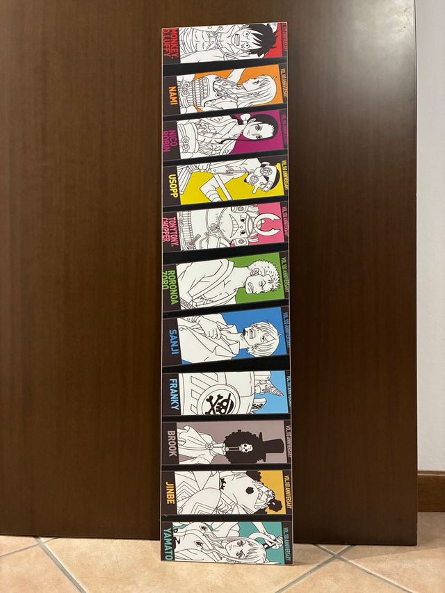 One Piece Quadro Stampa Legno
