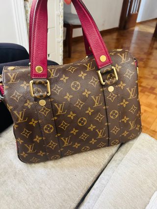 Bolso Louis Vuitton Marrón y Rosa