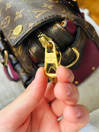 Bolso Louis Vuitton Marrón y Rosa