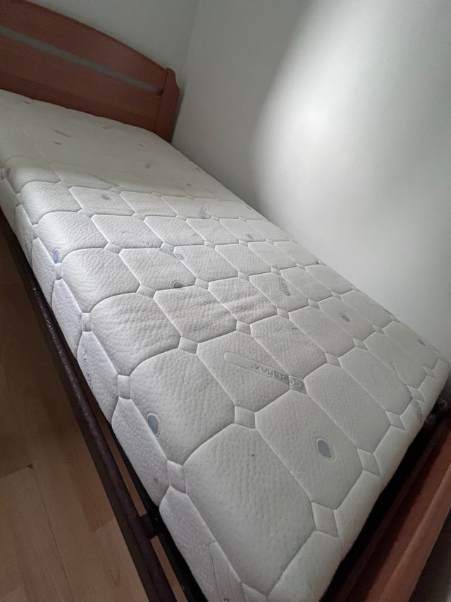 Colchón Cama 90cm Funda Lavable