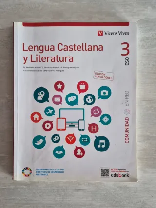 Libro de lengua castellana y literatura 3eso