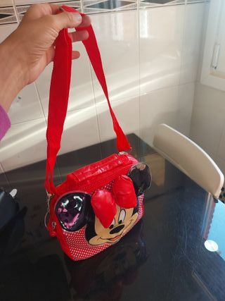 Bolso Minnie Mouse Disney Rojo