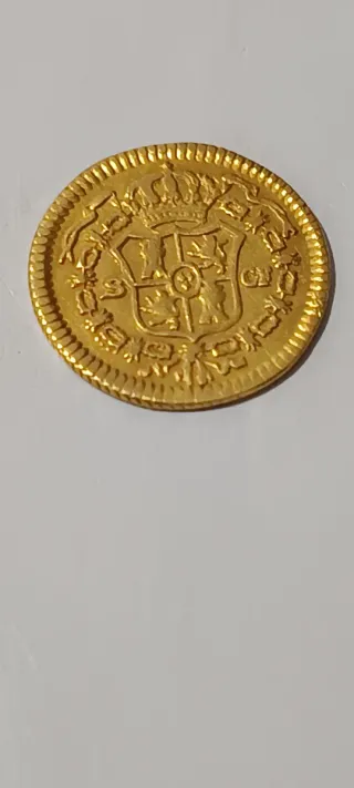 Moneda de Oro Carlos III 1778