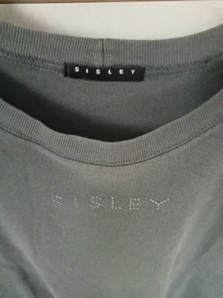 T-shirt Sisley con strass