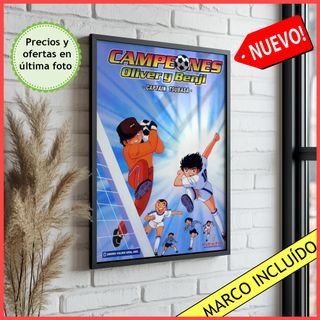 Cuadro Oliver y Benji Poster Captain Tsubasa