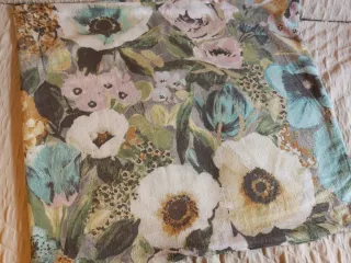 Funda Cojín Lino Floral 60x60 Rebajado! URGE