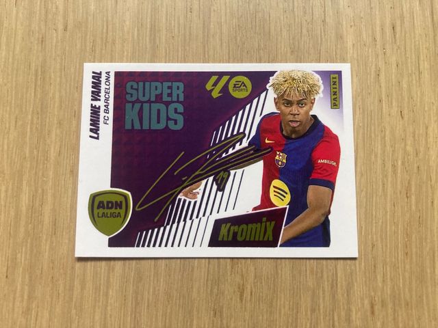 Cromo Lamine Yamal Super Kids Kromix 25/26