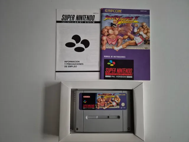 Street Fighter II Turbo SNES PAL