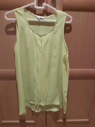 Blusa manoukain amarilla Talla M