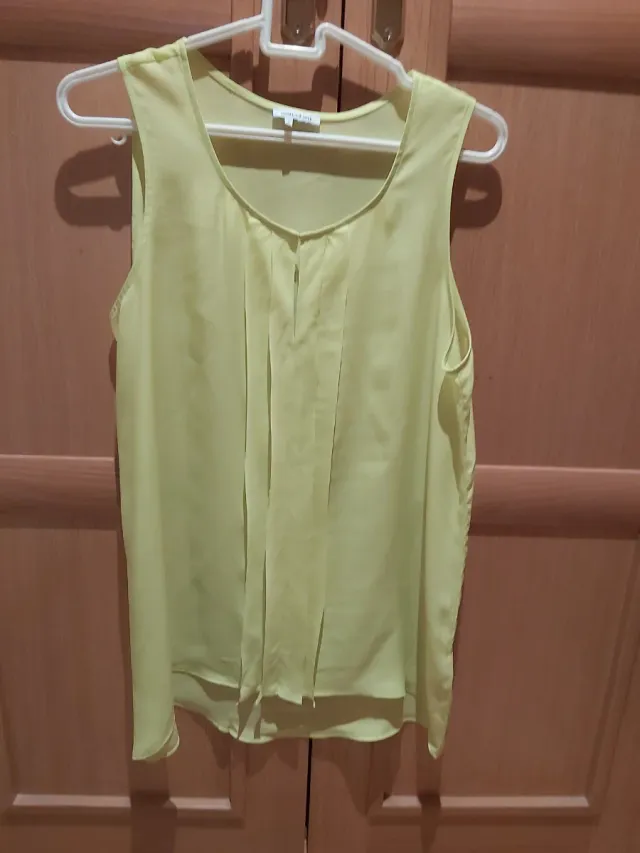 Blusa manoukain amarilla Talla M