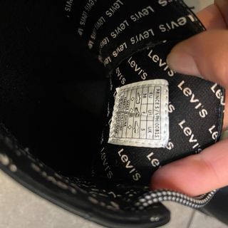 Scarpe eleganti Levi's nere bambino