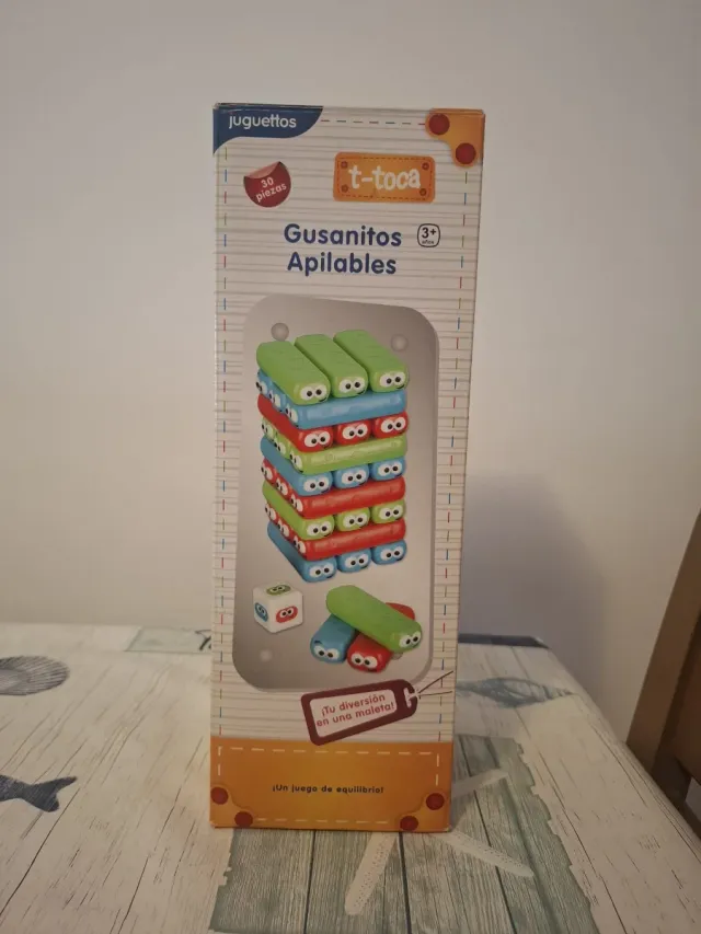 Juguetes Gusanitos Apilables Toca