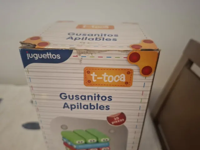 Juguetes Gusanitos Apilables Toca