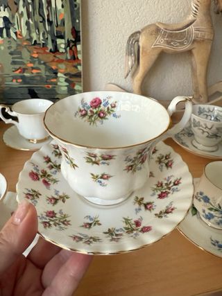 Tazas y platillos Royal Albert