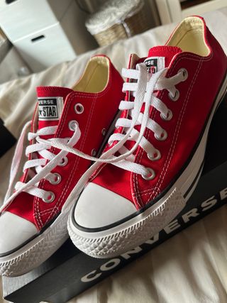 Converse Rojas Talla 38