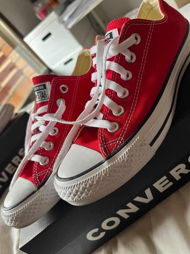 Converse Rojas Talla 38