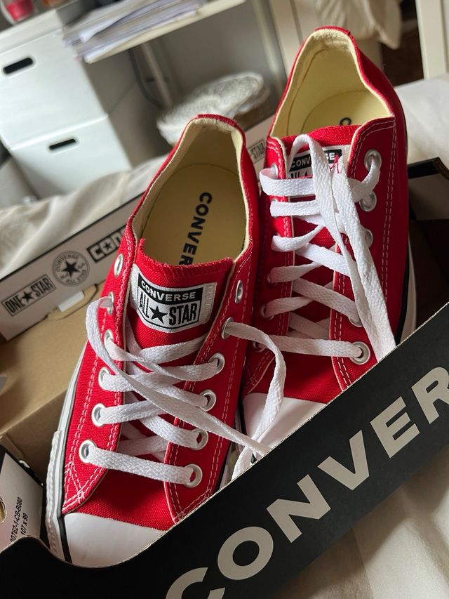 Converse Rojas Talla 38