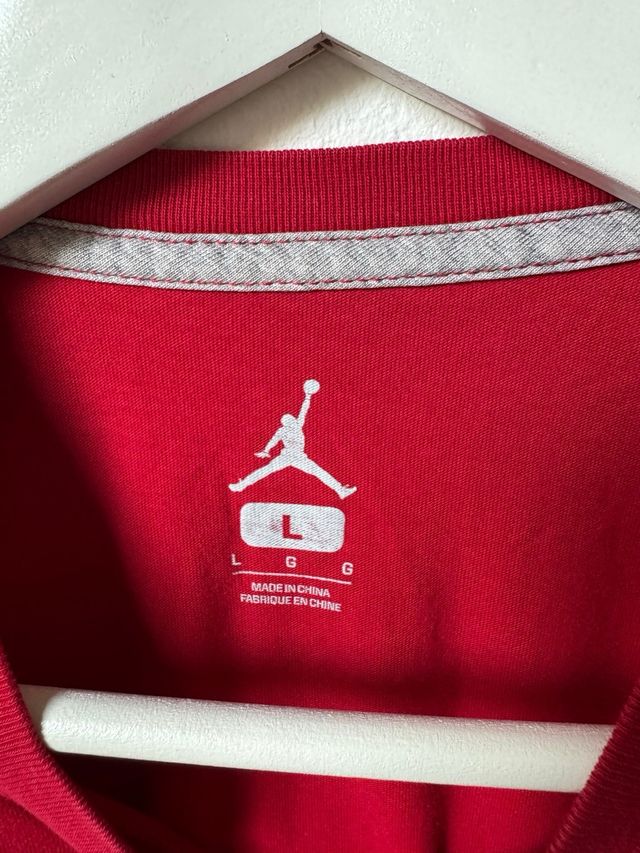 Maglietta Air Jordan Rossa