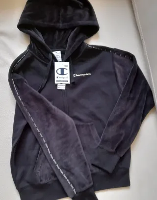 Tuta Champion nera taglia XS