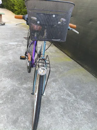 Bicicleta paseo mujer con marchas