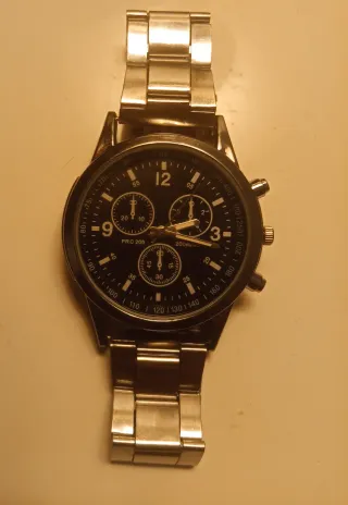 Reloj de Acero Inoxidable para Hombre