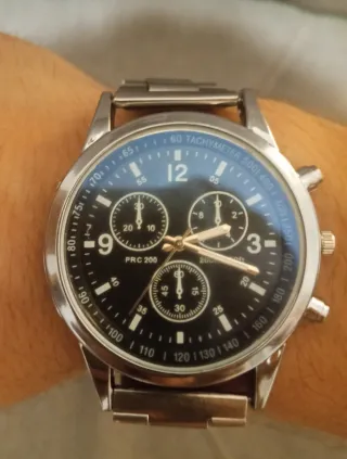 Reloj de Acero Inoxidable para Hombre