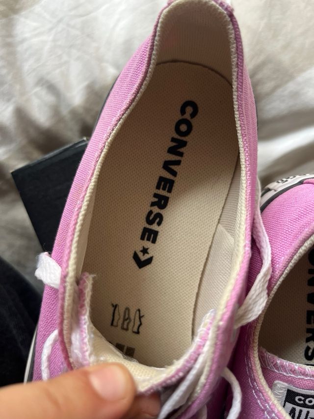 Converse rosas talla 38