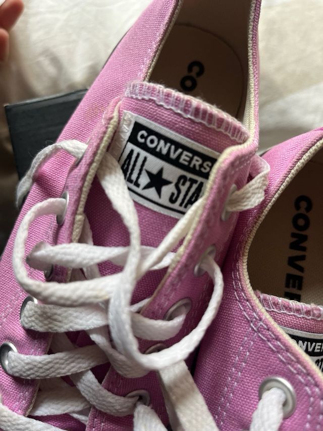 Converse rosas talla 38