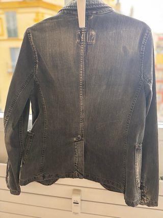 Chaqueta americana vaquera MDW negra
