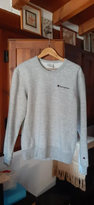 Sudadera Champion Gris