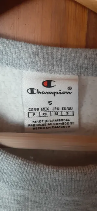 Sudadera Champion Gris