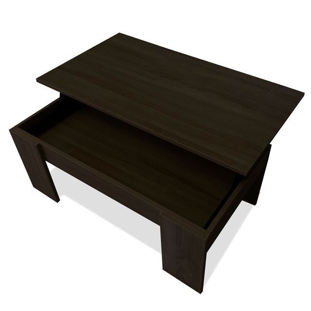 Mesa Centro Elevable Wengue Nueva