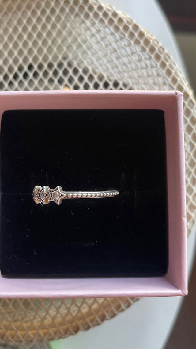 Anillo Pandora Estrellas Plata