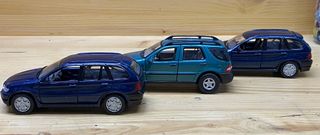 3 Coches a escala 1:43