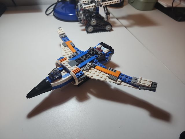 Pack Lego Avión y Excavadora