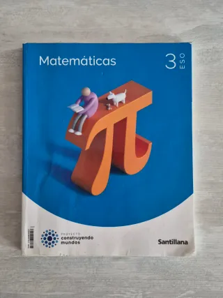 Libro de matematicas 3 ESO 