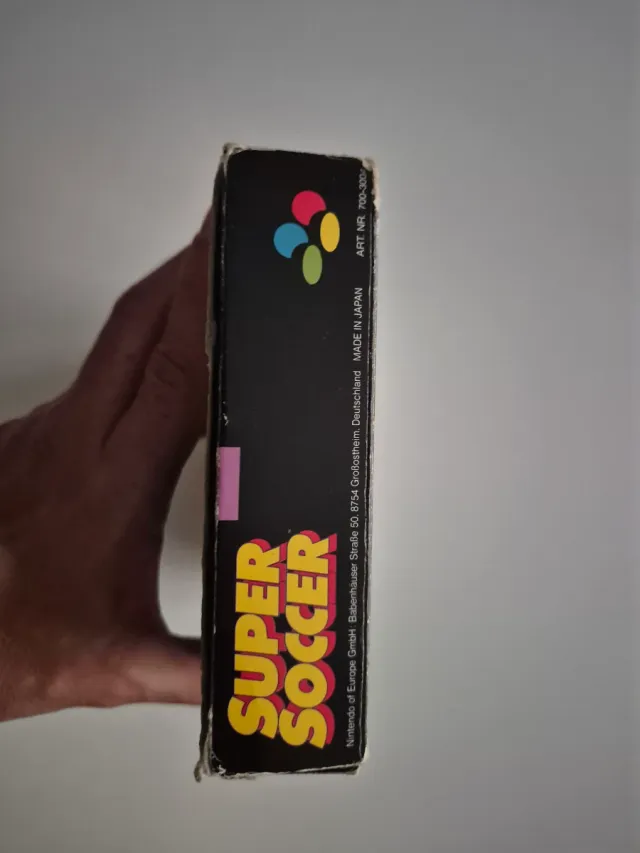 Super Soccer Super Nintendo PAL