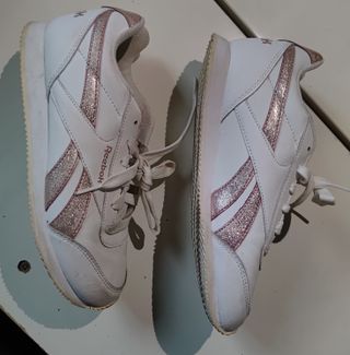 Reebok Blancas y Rosas Talla 37