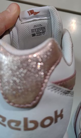 Reebok Blancas y Rosas Talla 37