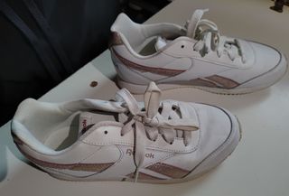 Reebok Blancas y Rosas Talla 37