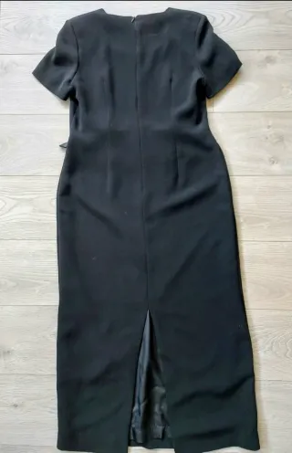Talla 42-44 Vestido negro largo fiesta Presen 