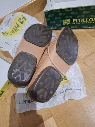 Mocasines Pitillos Beige