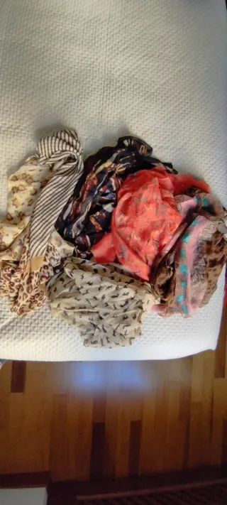 5 foulard donna fantasia