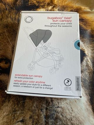 capota con ventilación  bugaboo bee6 Azul vapor 