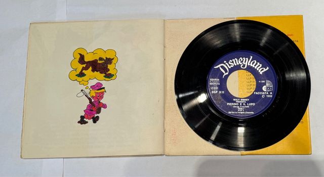 Walt Disney Pierino e il Lupo 1969 LLP 321