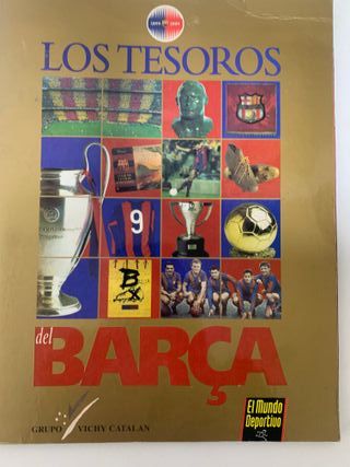 Álbum cromos completo Los Tesoros del Barça