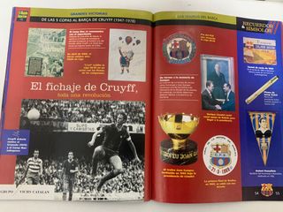 Álbum cromos completo Los Tesoros del Barça