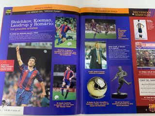Álbum cromos completo Los Tesoros del Barça